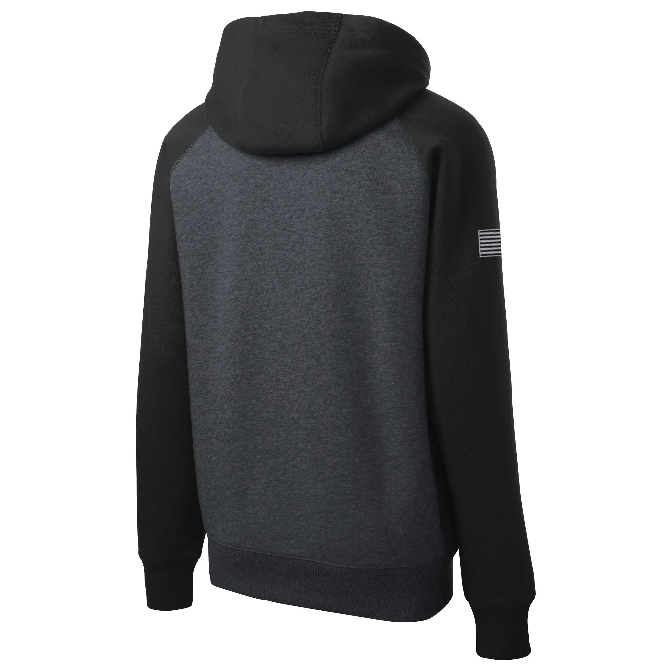 1st Armor Color Block Zip Up Hoodie