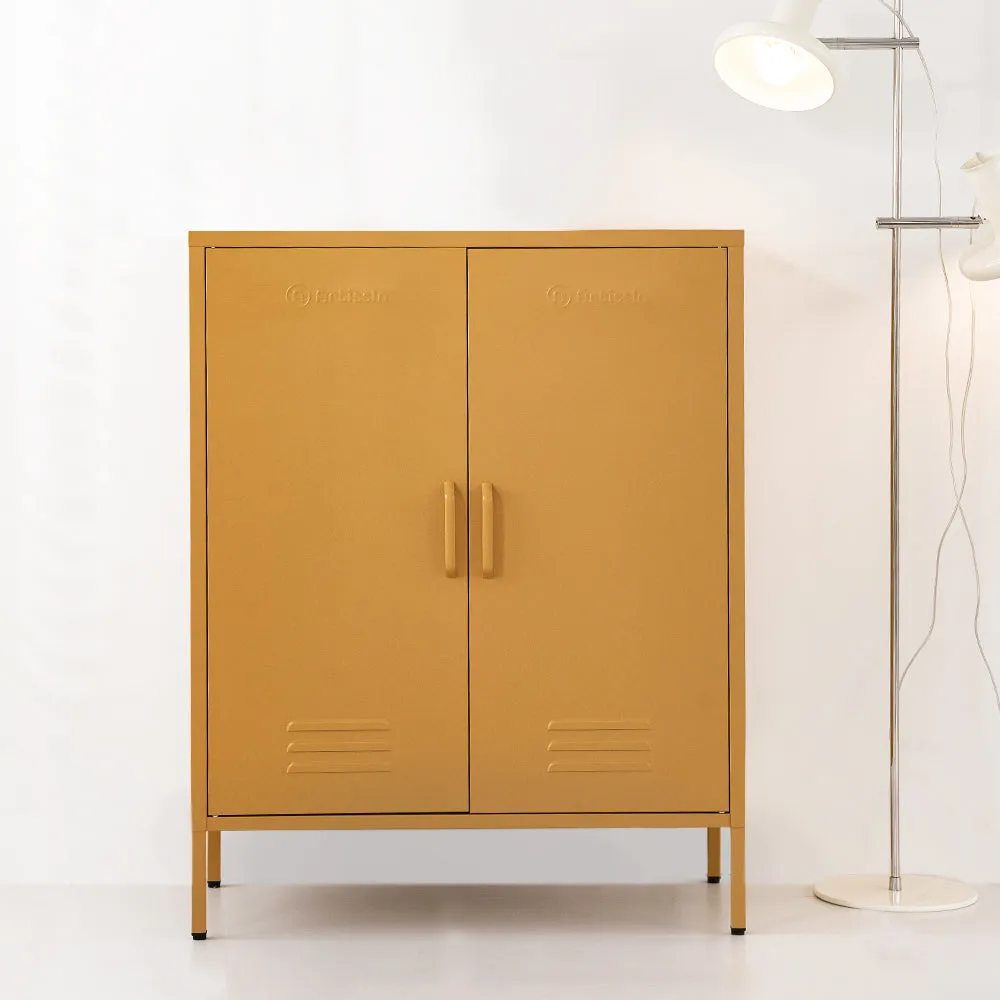 ArtissIn Buffet Sideboard Metal Cabinet - SWEETHEART Yellow