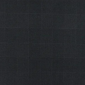 Black-Gray-Green Plaid Poly-Wool Woven Suiting Fabric