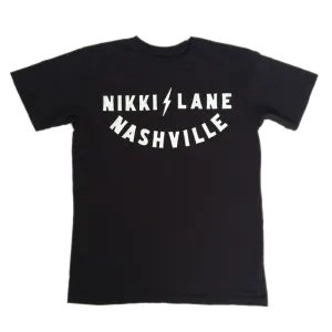 Black Nashville Tee