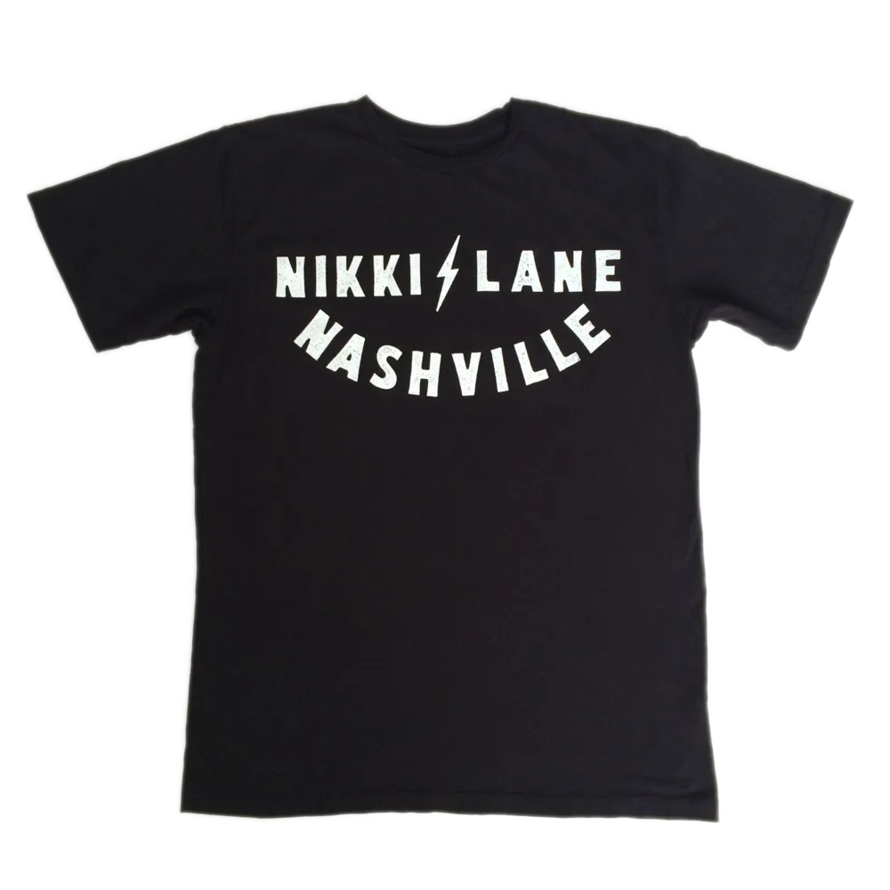 Black Nashville Tee