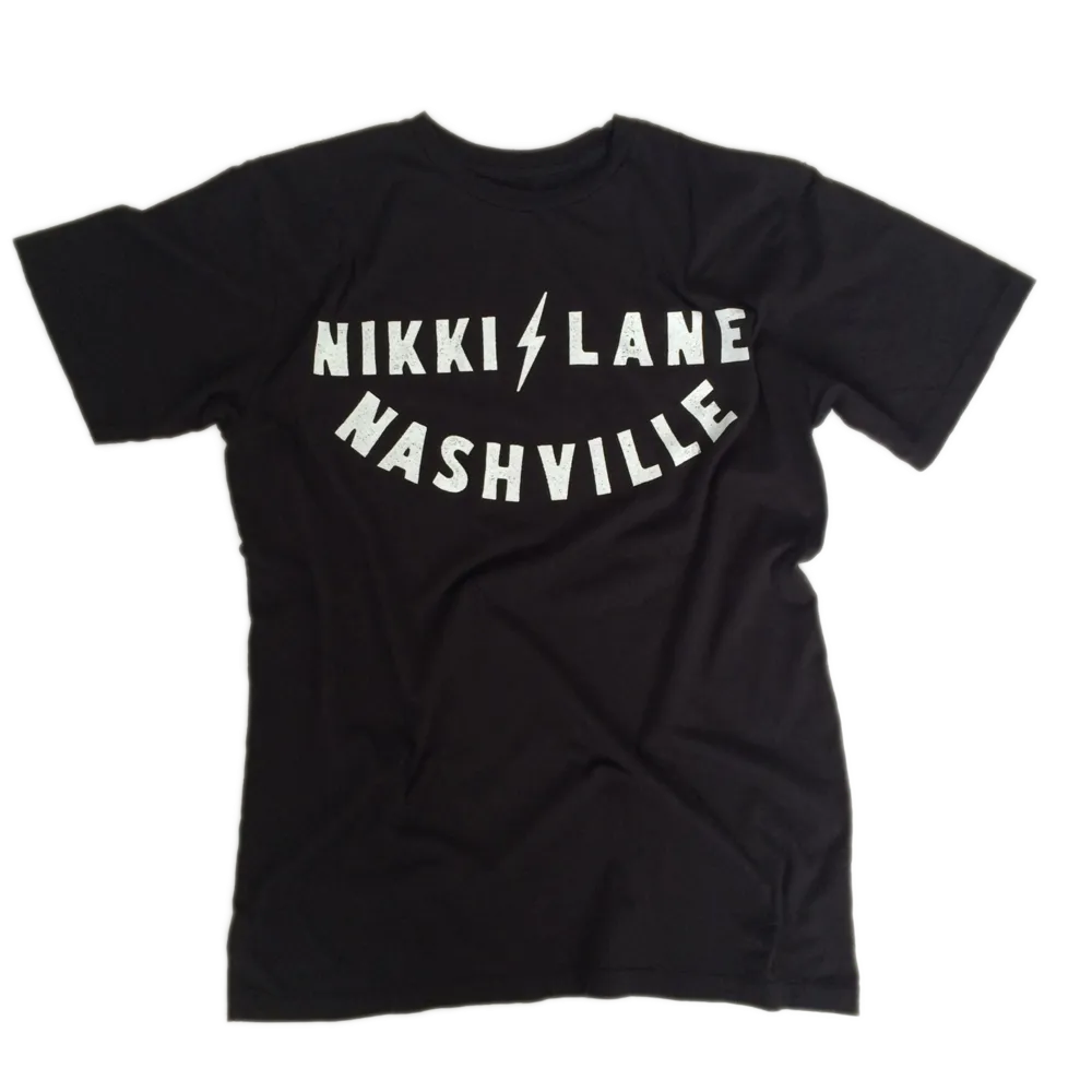 Black Nashville Tee