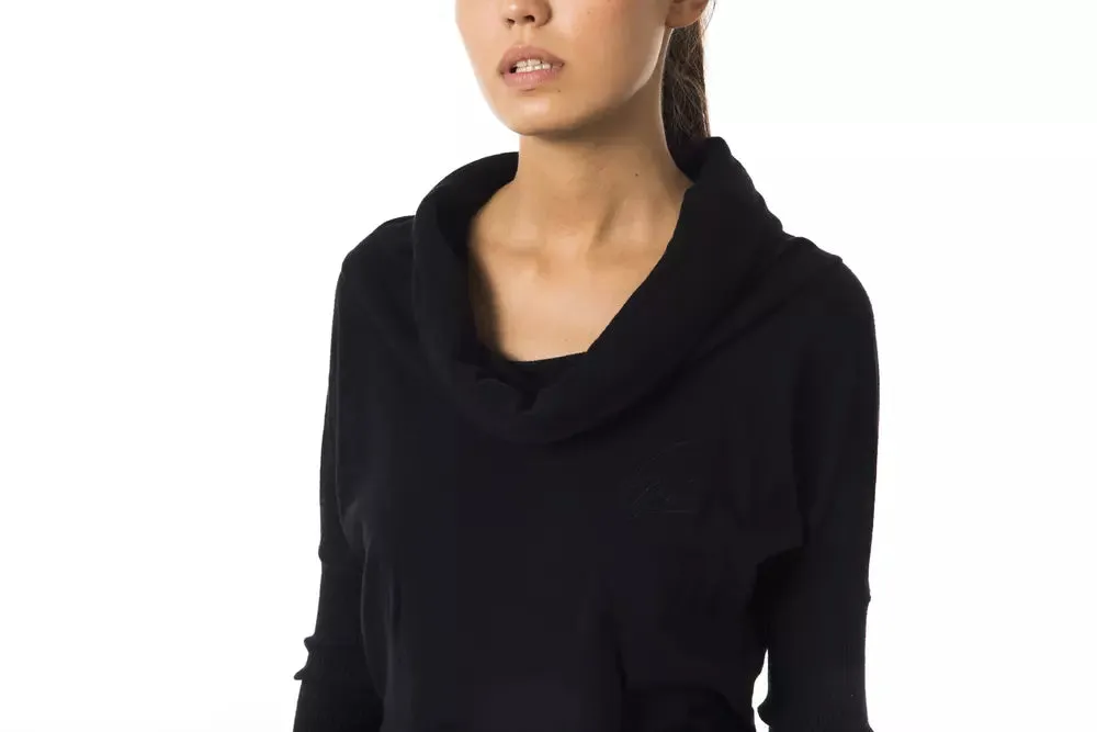 BYBLOS Black Viscose Women Sweater