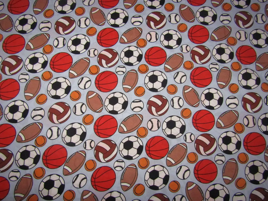 COTTON POPLIN BABY PRINT BALLS 58&quot; WIDE