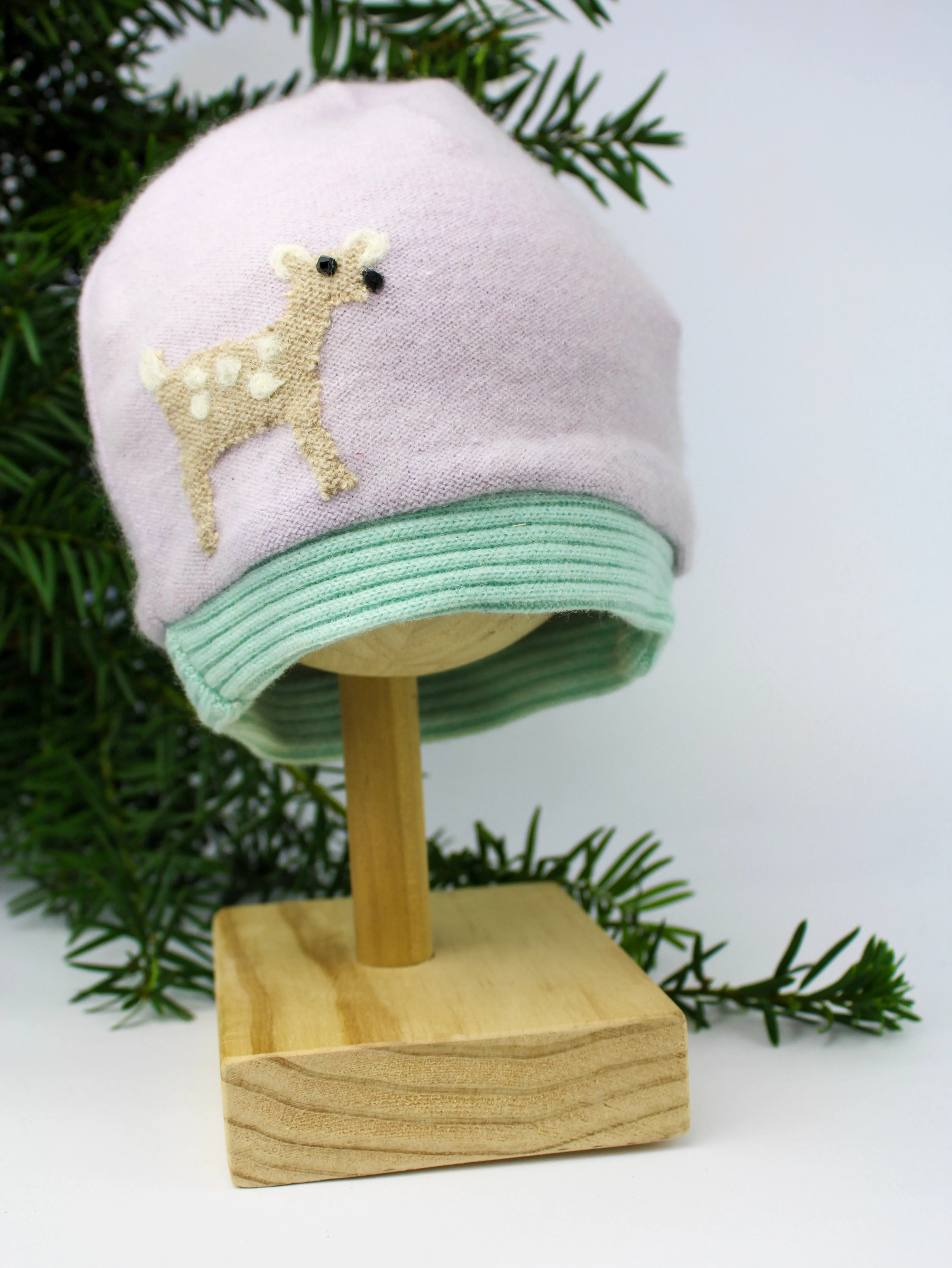 Fawn Cashmere Hat - Toddler