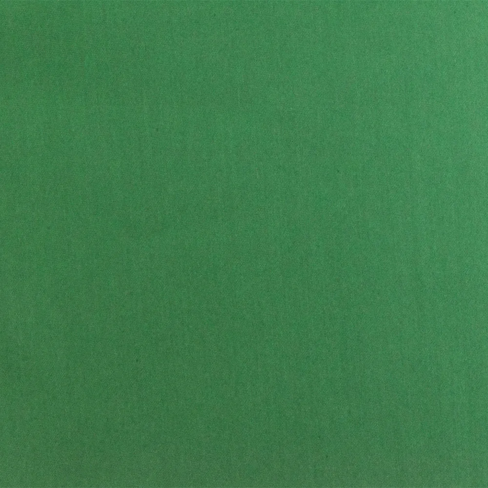 Grass Green Solid Stretch Cotton Blend Broadcloth Woven Fabric