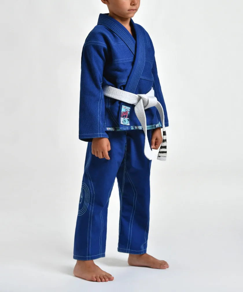 Grips "Triple J" Children's BJJ Gi - Blue