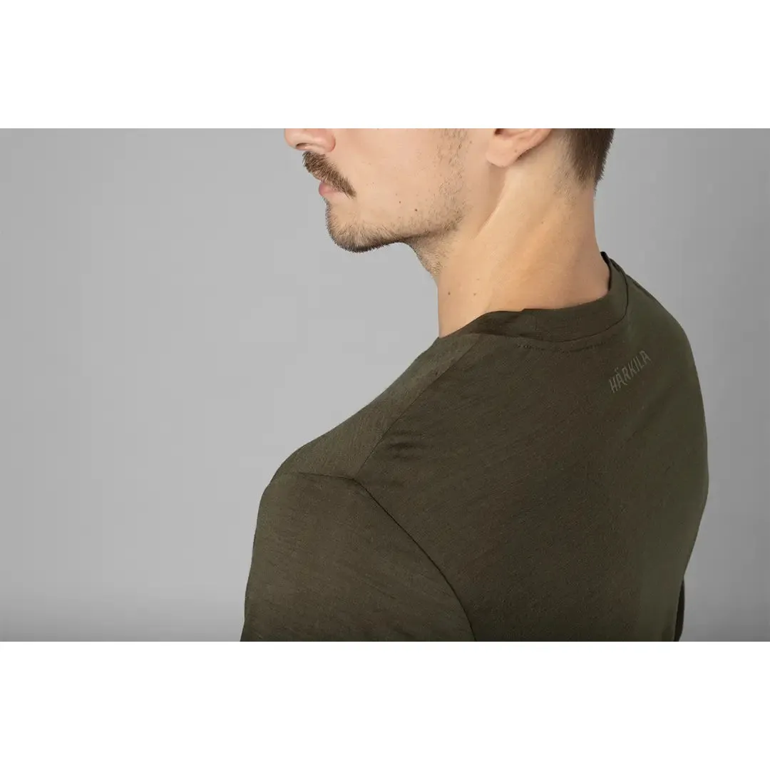 Harkila Base All Season L/S T-Shirt - Willow Green by Harkila