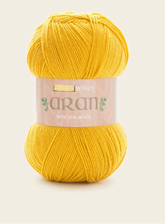 Hayfield Bonus  Aran with Wool by Sirdar 400g