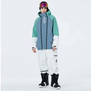 Hotian Men Snowboard Suits Cargo  jacket & Jogger Pants