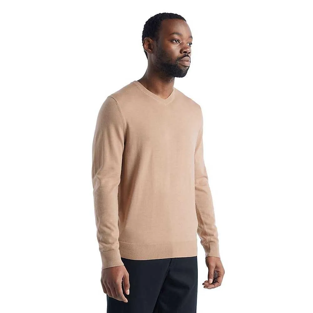 Icebreaker Men's Wilcox LS V Neck Sweater