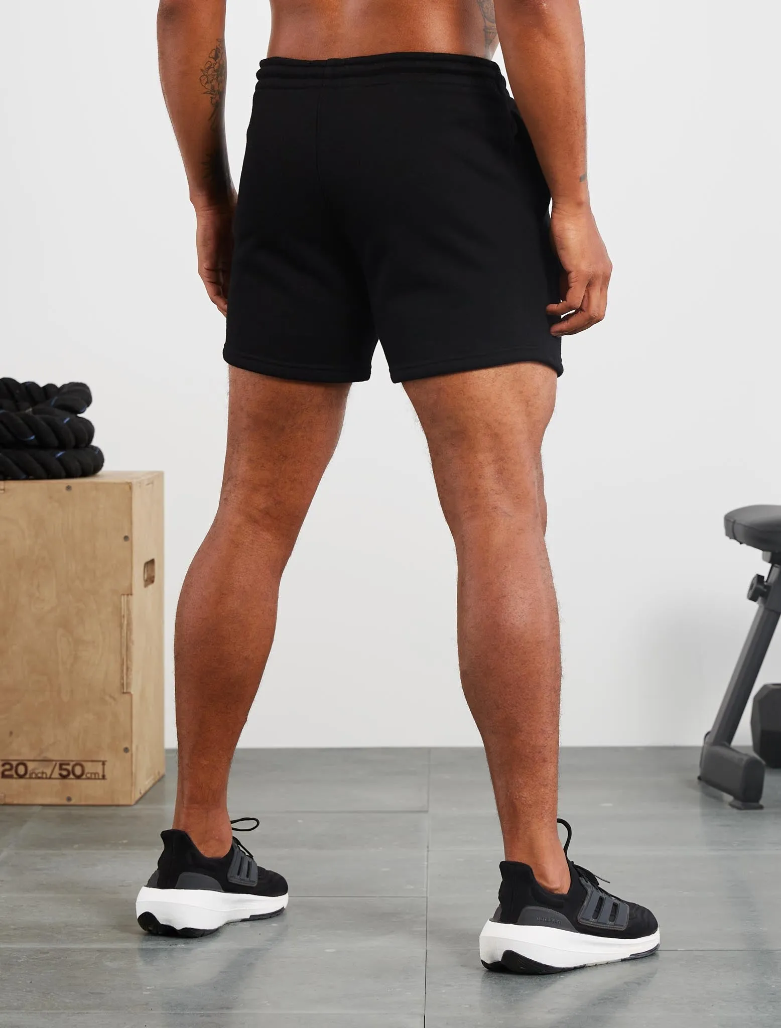 Icon Tapered Shorts - Black