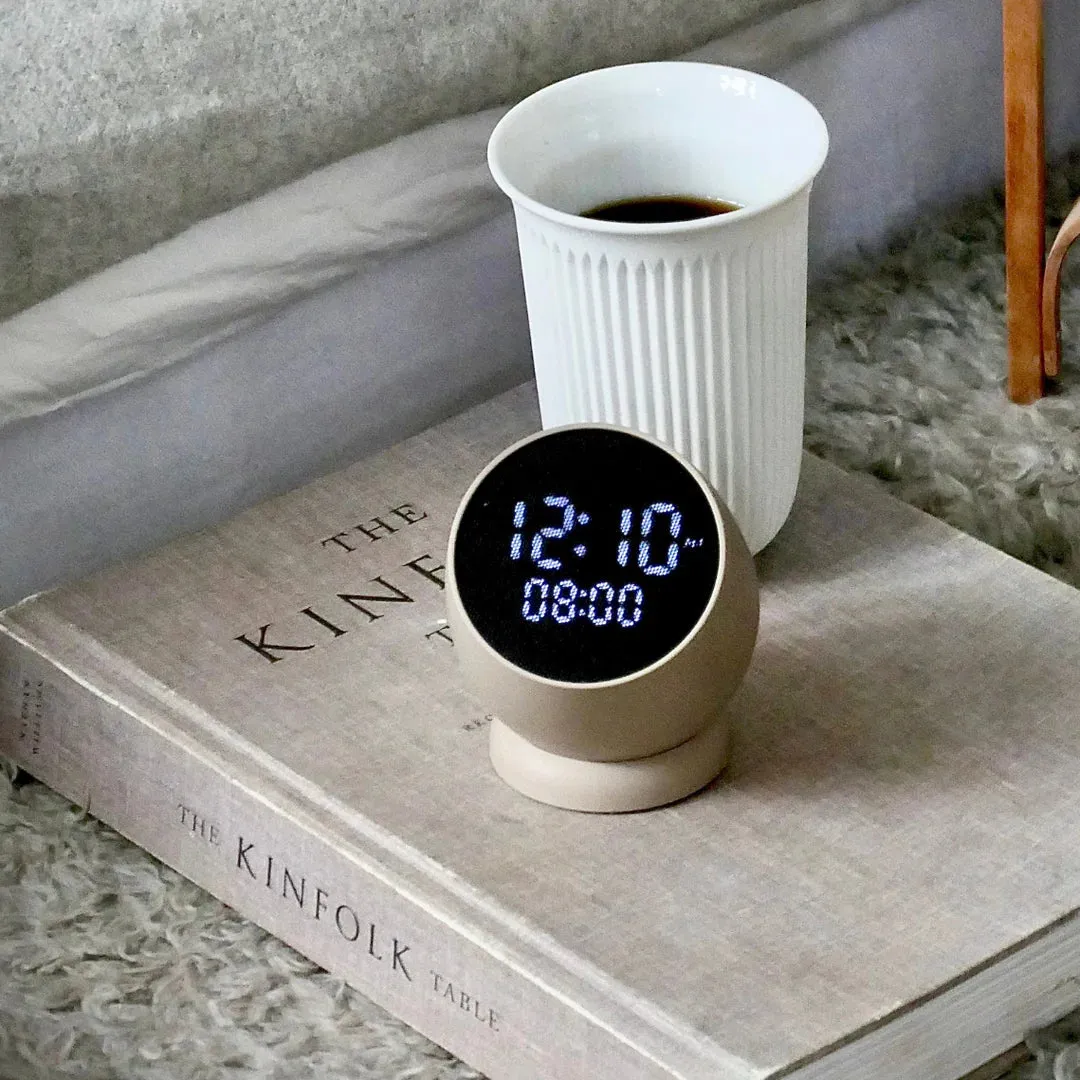 Kreafunk Bell Alarm Clock - Ivory Sand