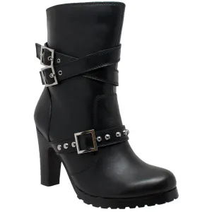 Ladies 3 Buckle Boot