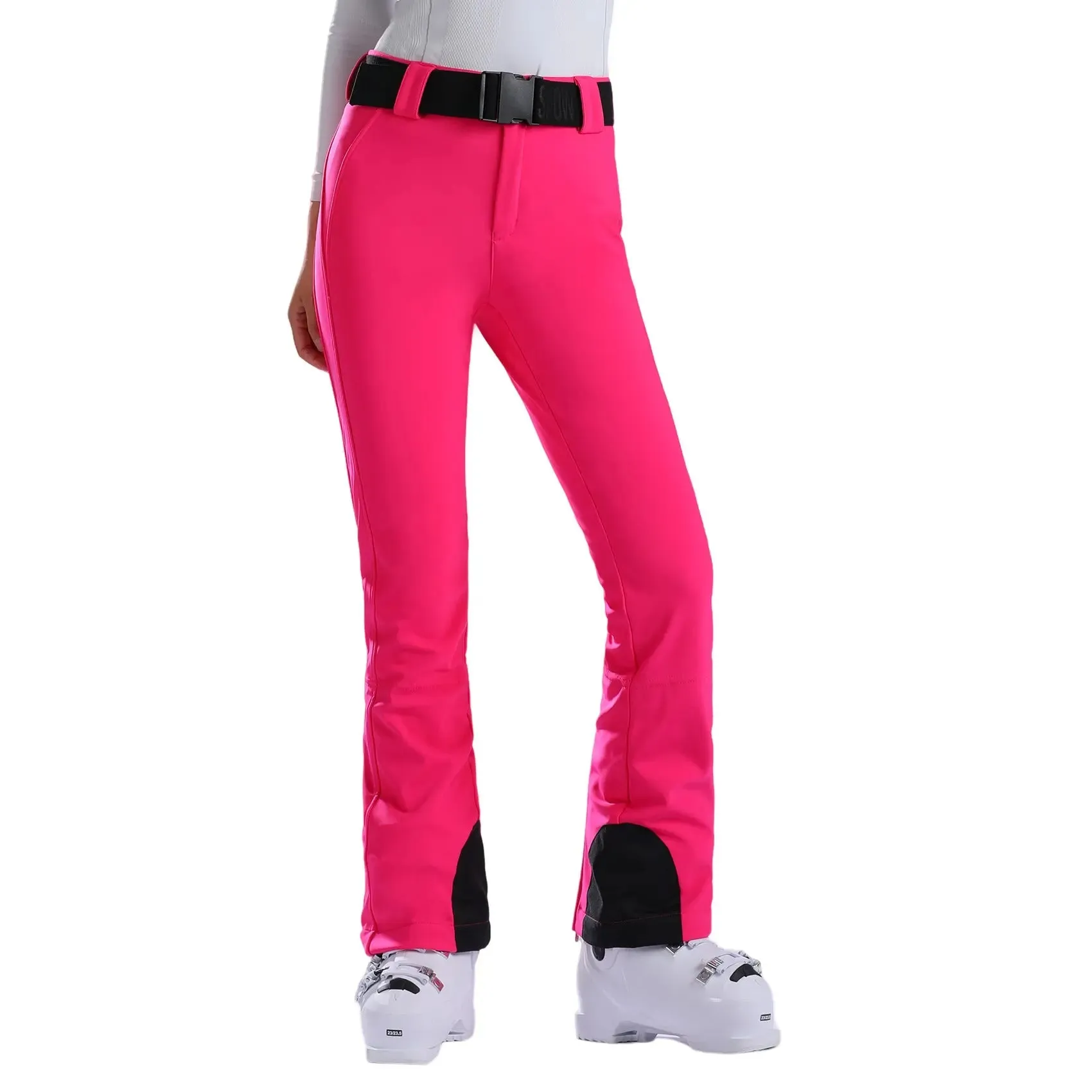 Ladies Slim Fit Ski Pants Thick Outdoor Snow Pants