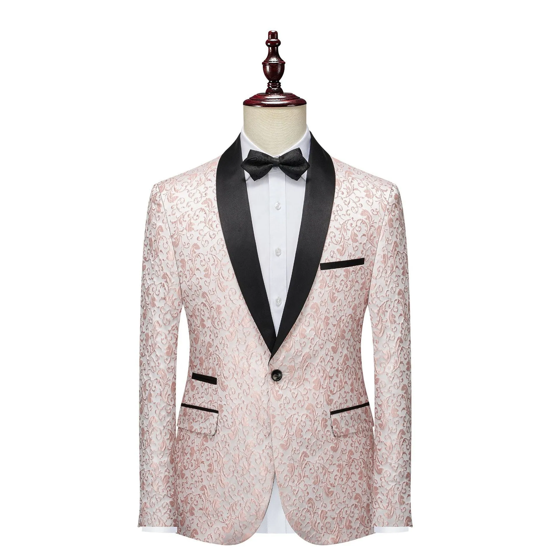 Men Jacquard Luxury Wedding Suits Jackets Tuxedo Banquet Jacquard Blazer | 666