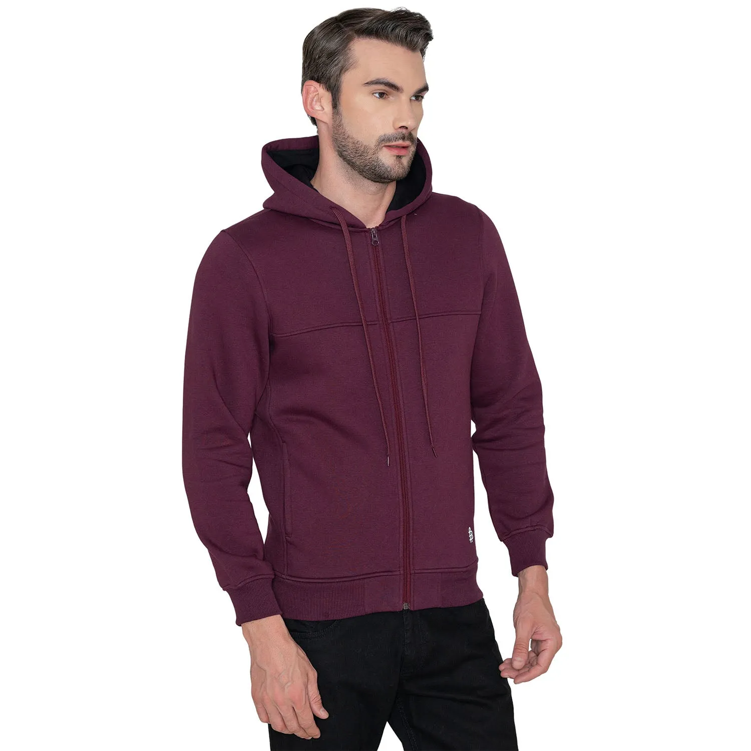 Men's Full Sleeve Hoodie - Maroon