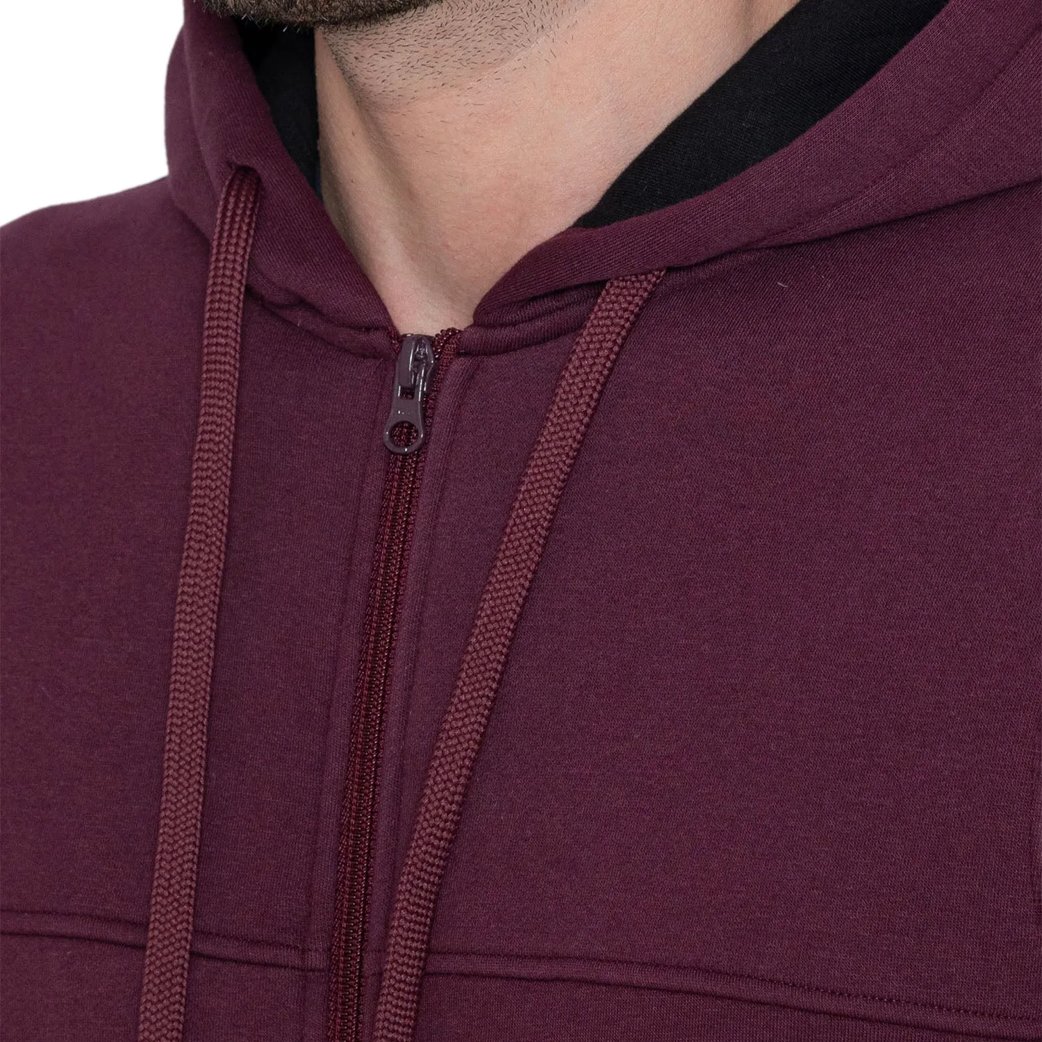 Men's Full Sleeve Hoodie - Maroon