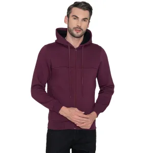 Men's Full Sleeve Hoodie - Maroon