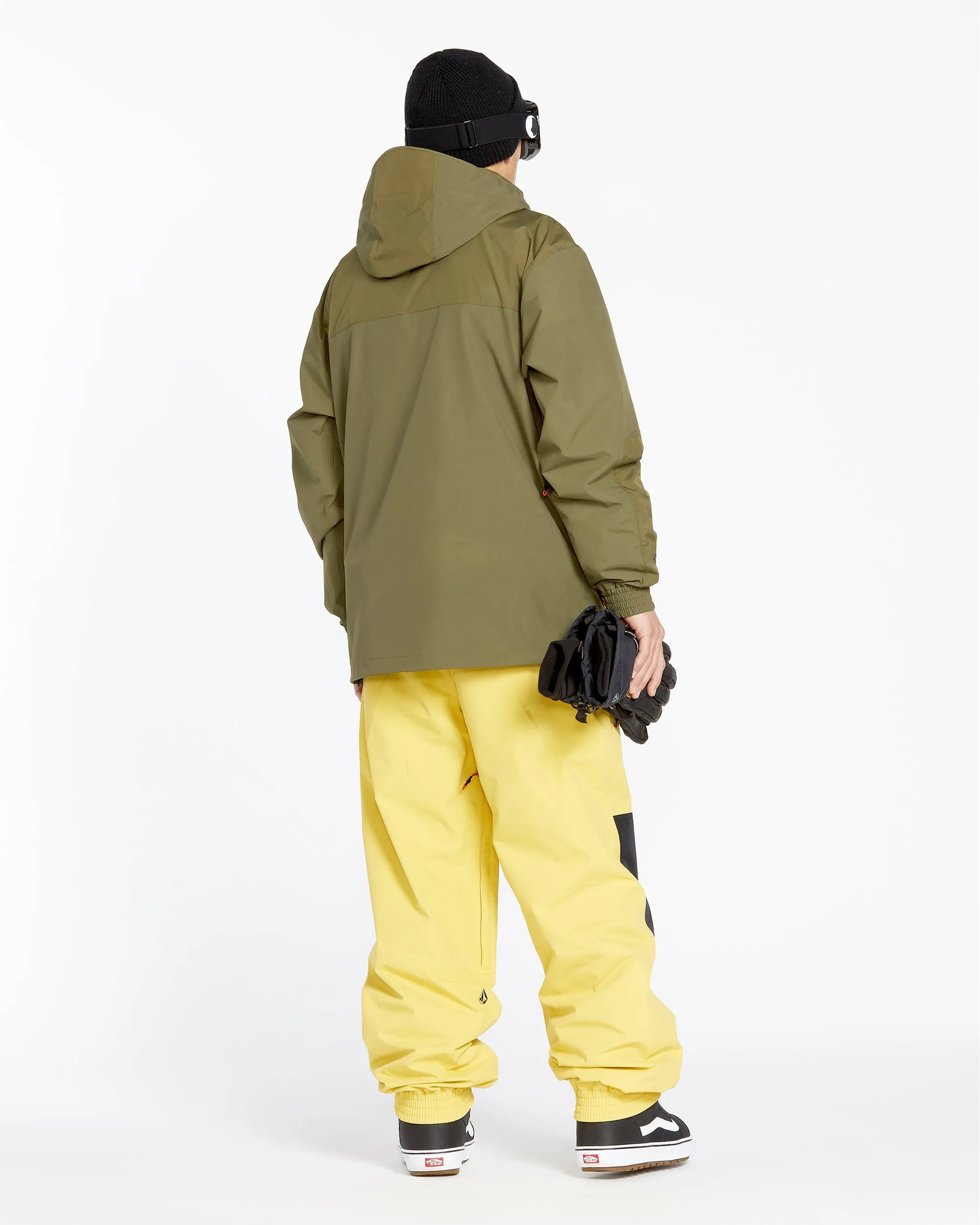 Mens Longo Gore-Tex Pants - Dark Yellow