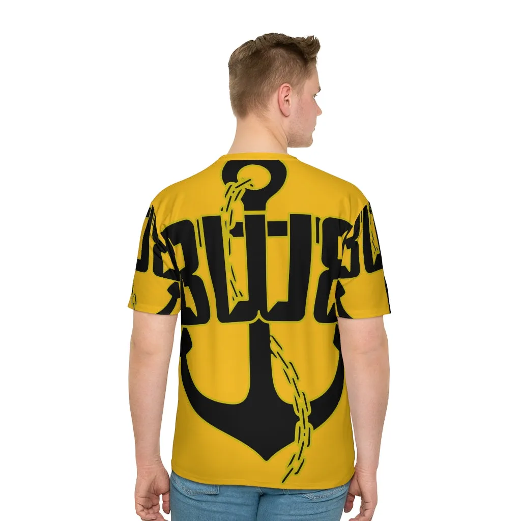 Men's Loose T-shirt Yellow