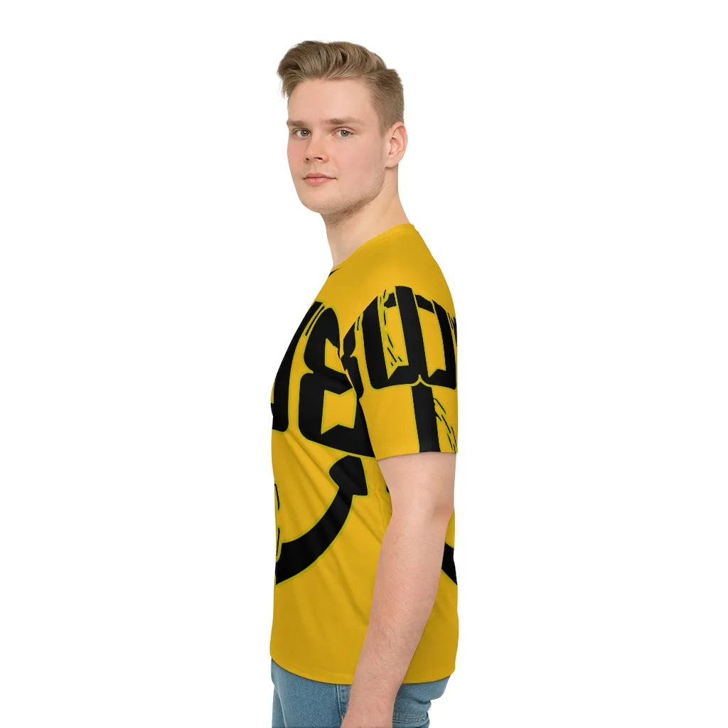 Men's Loose T-shirt Yellow