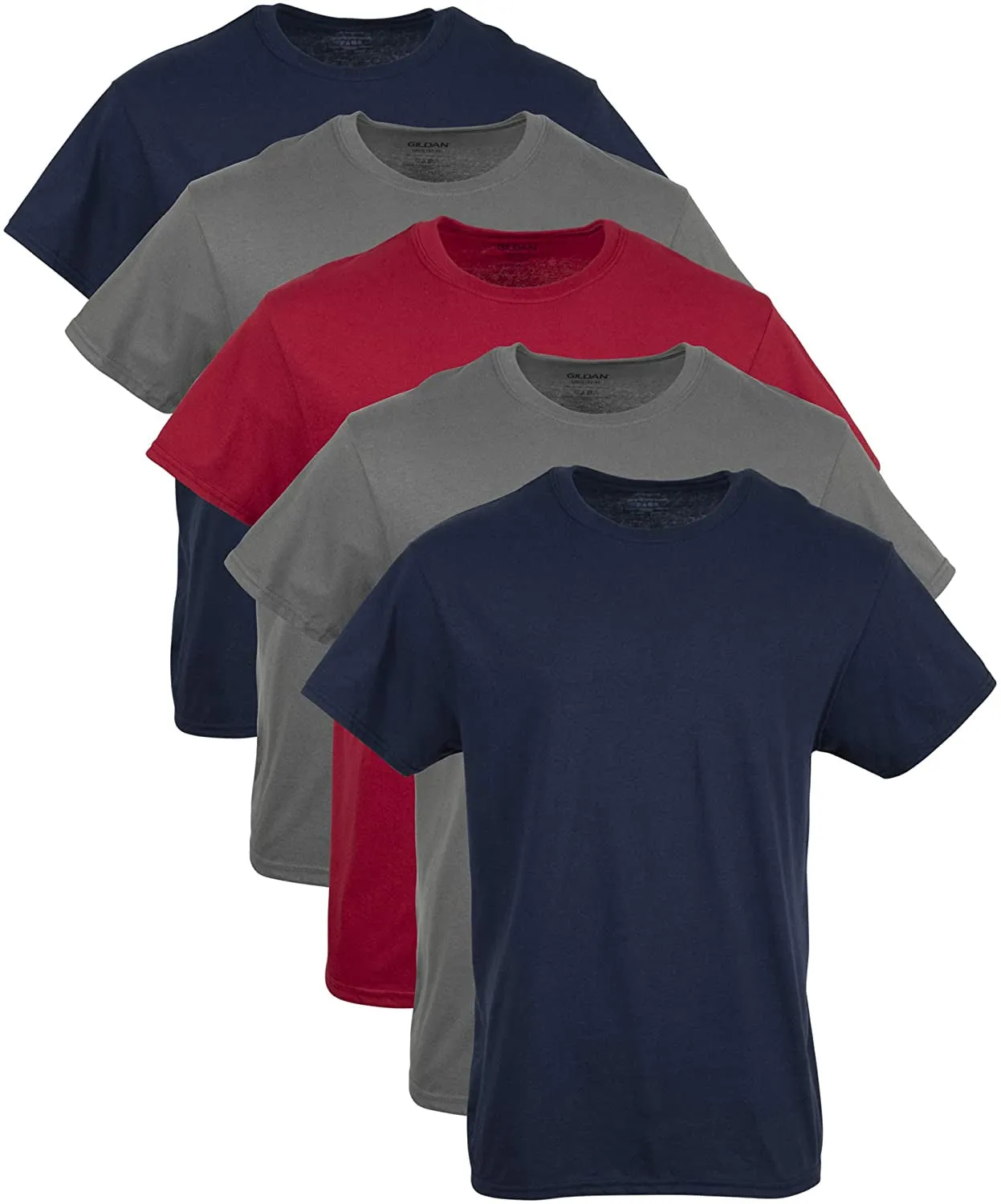 Multipack Gildan Men's Crew T-Shirts