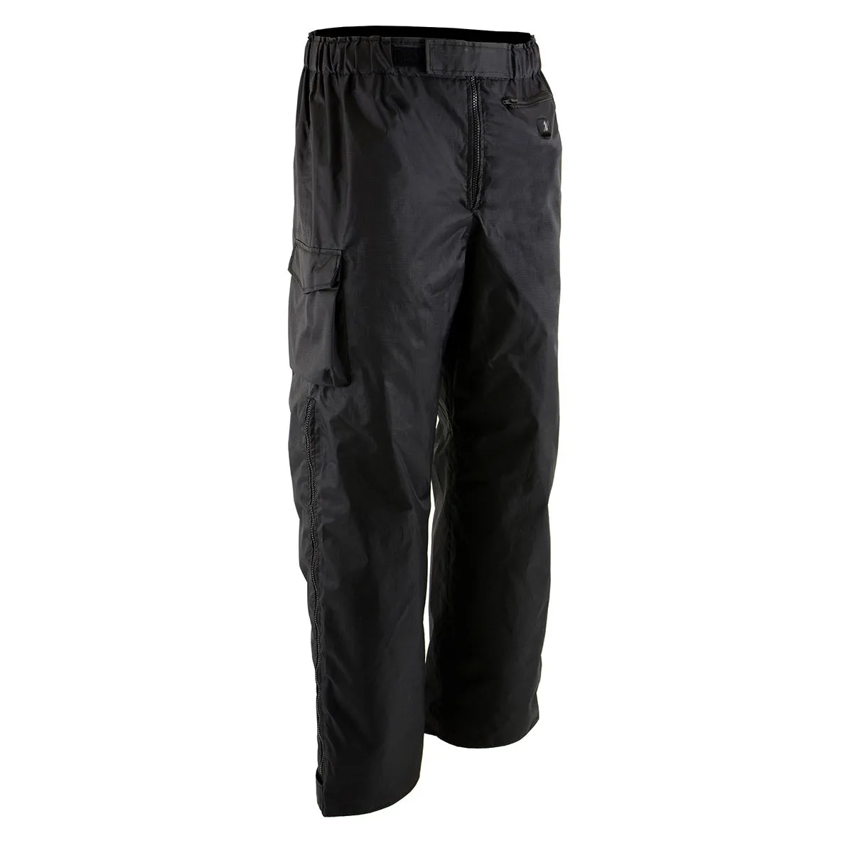 NexGen Heat MPM5715SET Men Black Winter Thermal Heated Pants for Ski and Riding w/ Rechargable Battery Pack