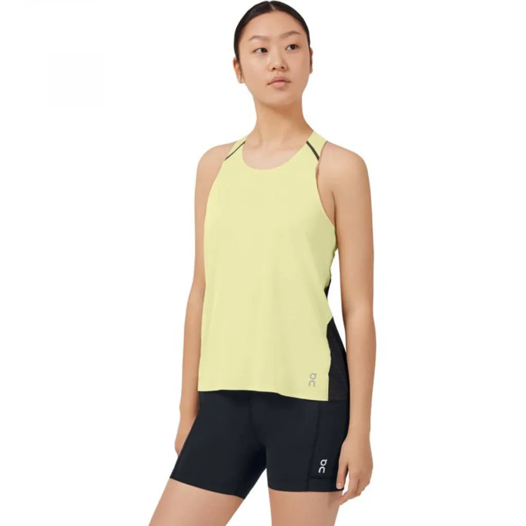 On Running Tank-T Women's Limelight/ Black