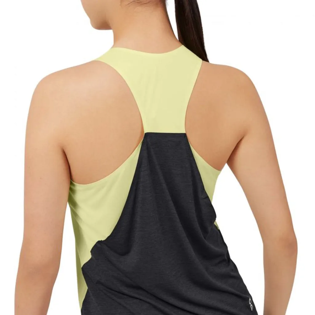 On Running Tank-T Women's Limelight/ Black