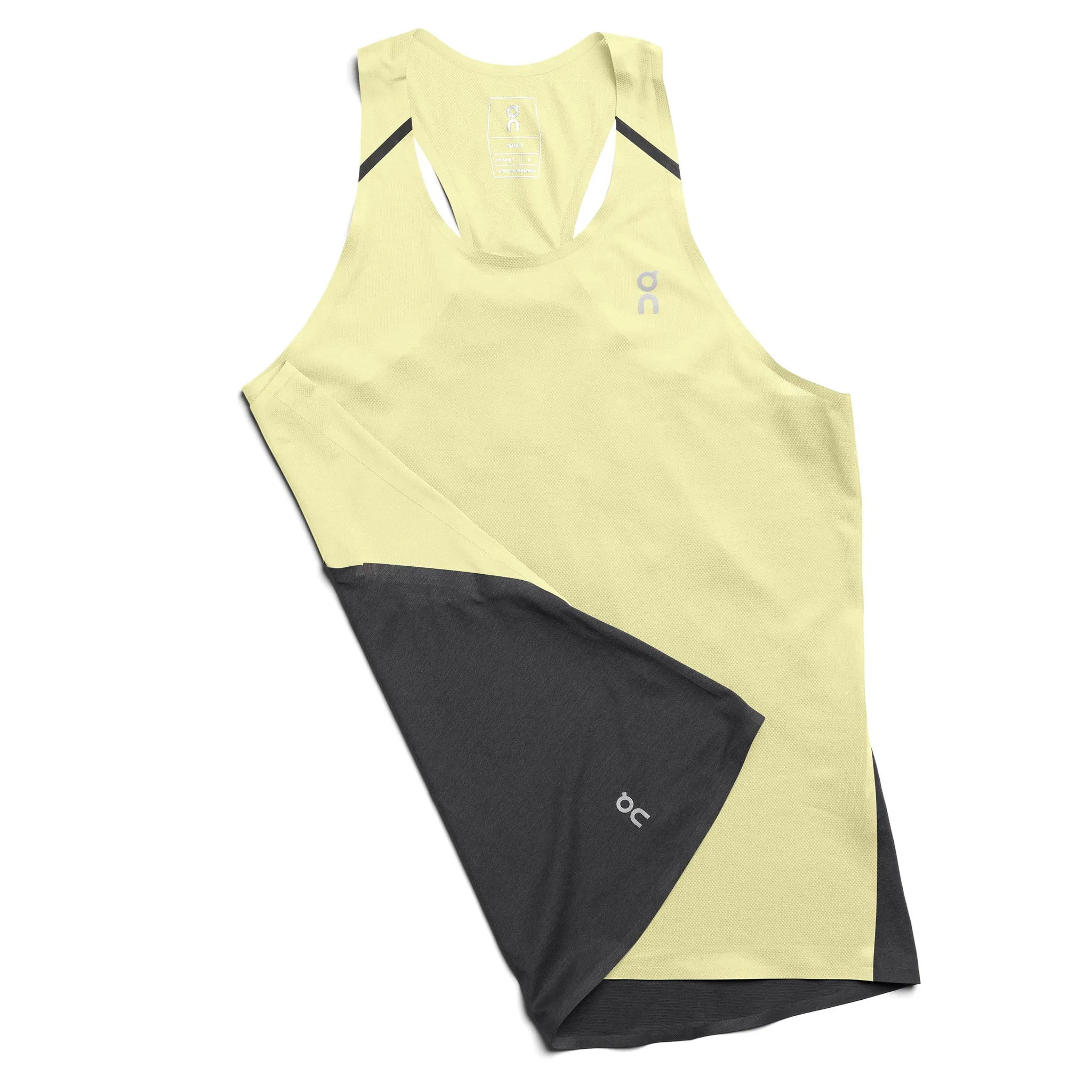 On Running Tank-T Women's Limelight/ Black