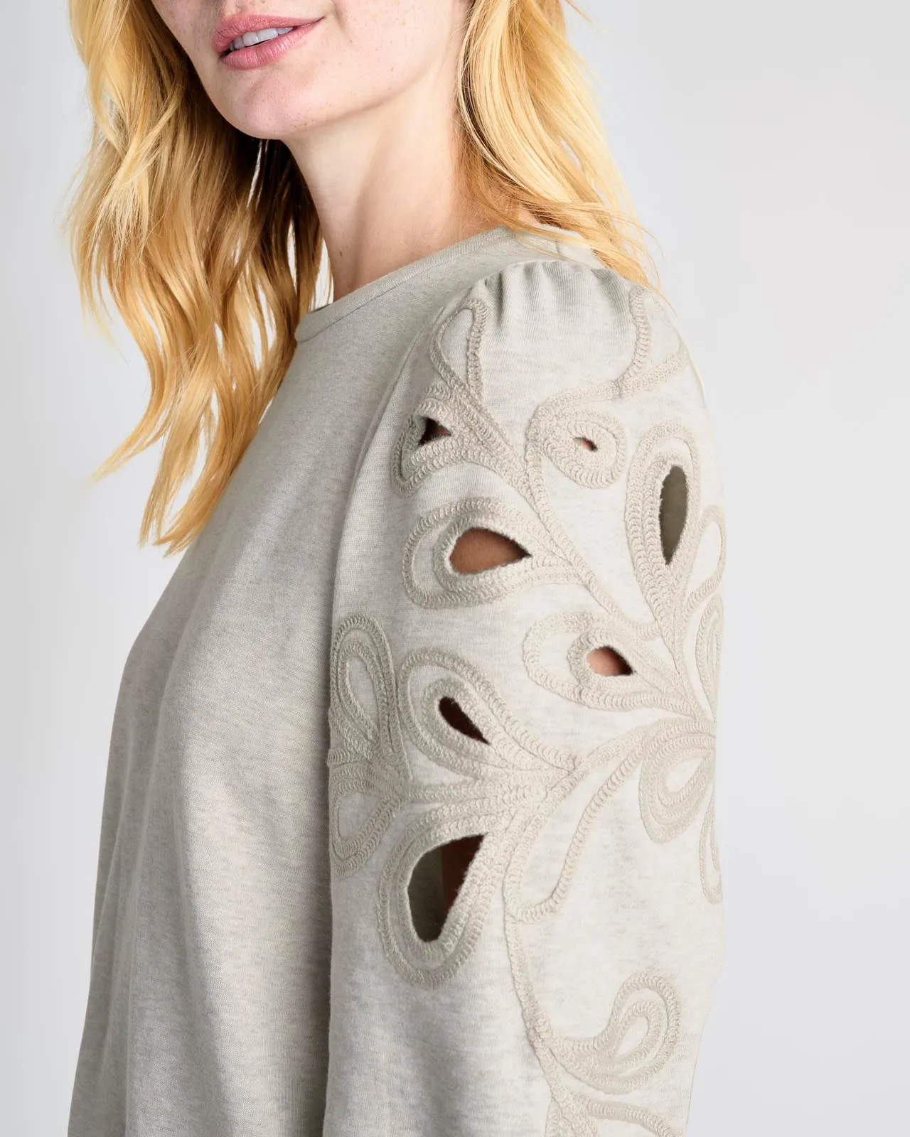 Serena Embroidered Sweatshirt