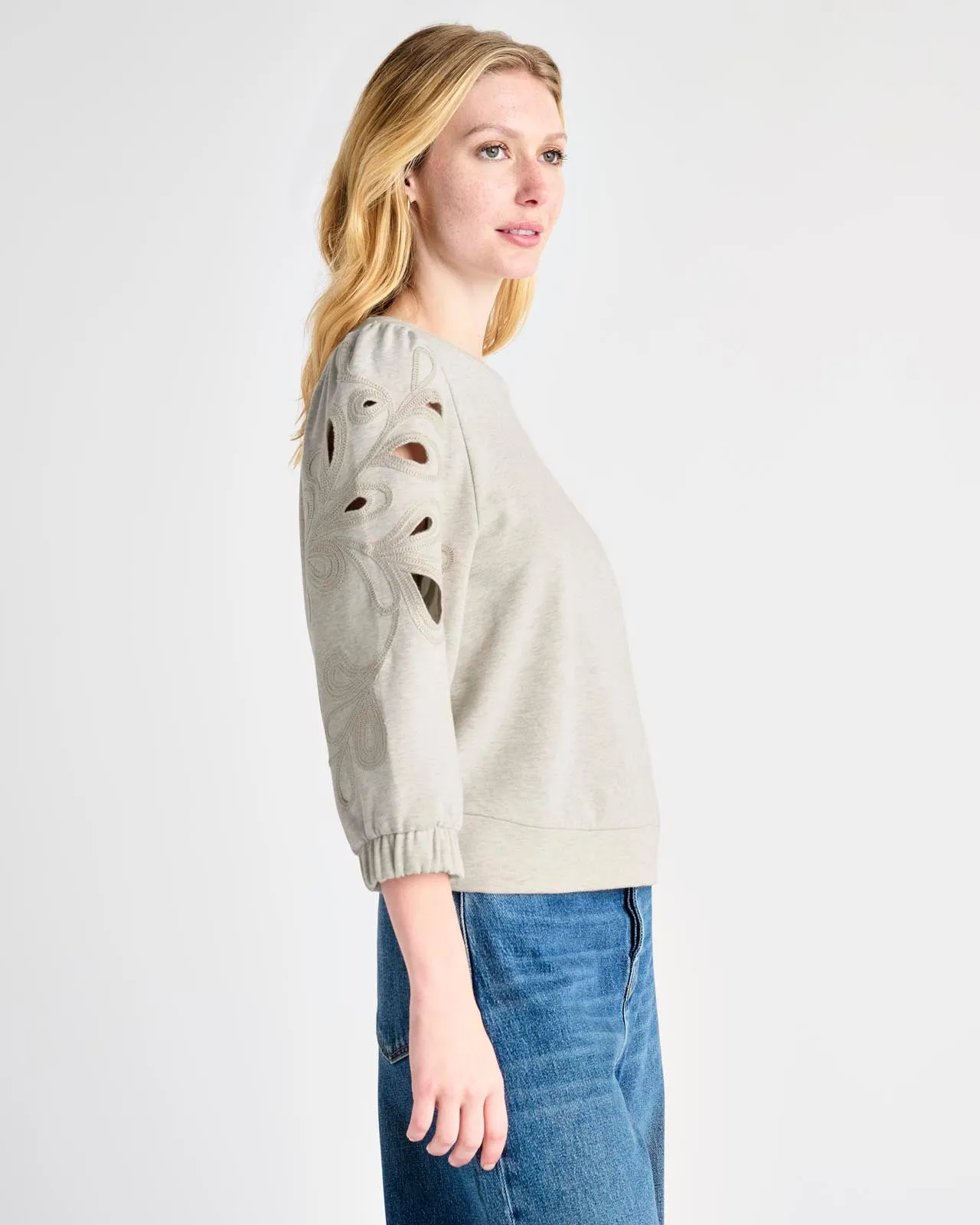 Serena Embroidered Sweatshirt