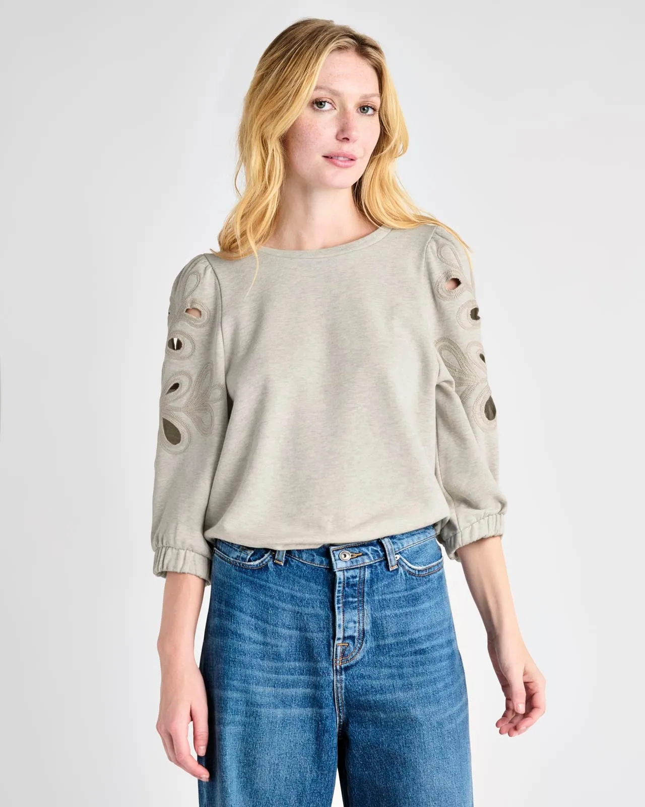 Serena Embroidered Sweatshirt