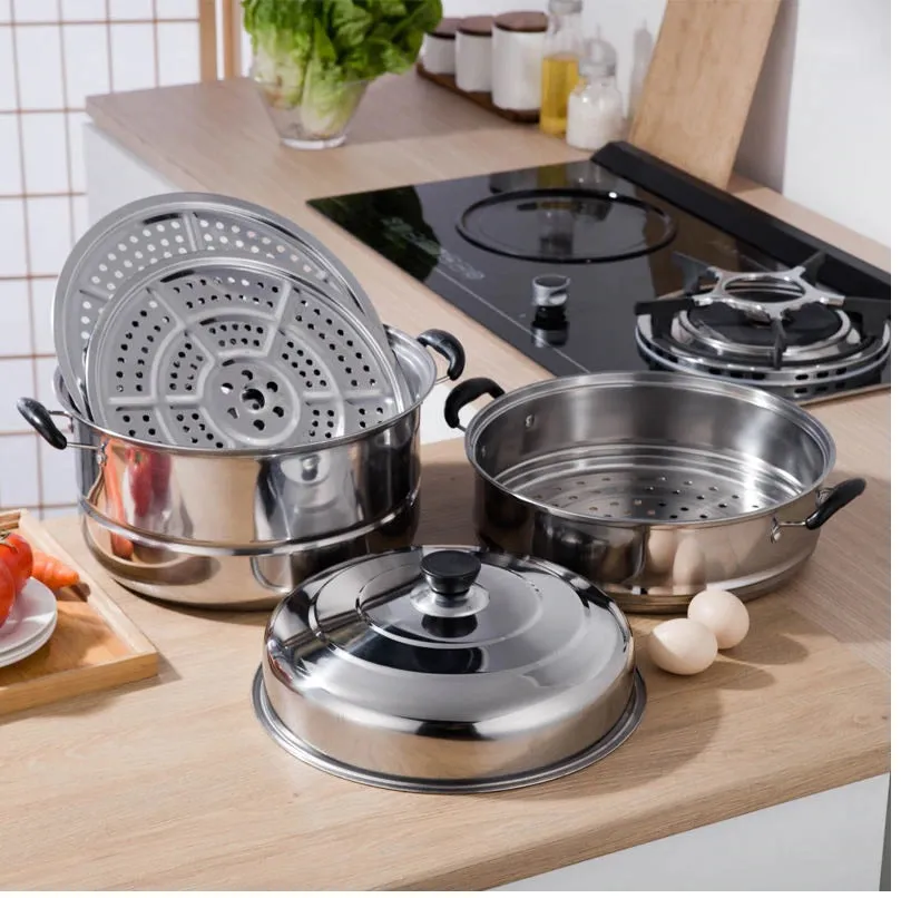 Steam Cooker Stainless Steel