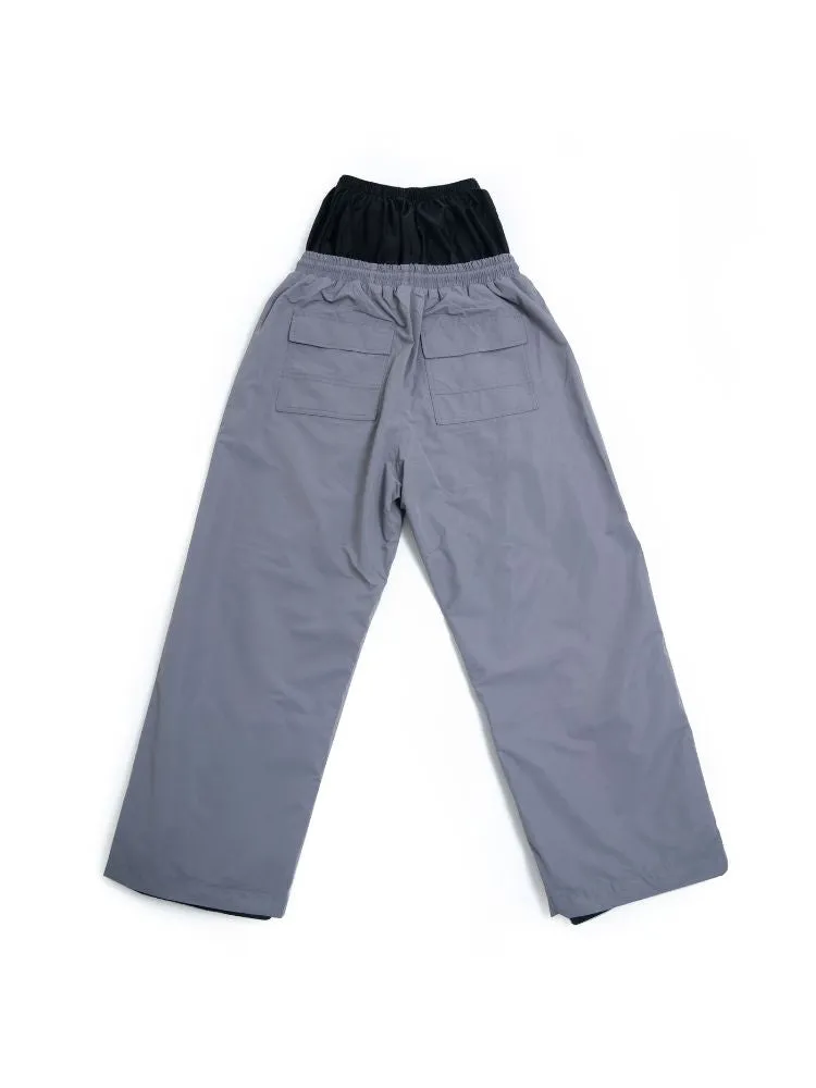 TRICKER Grey Baggy Snow Pants - US ONLY