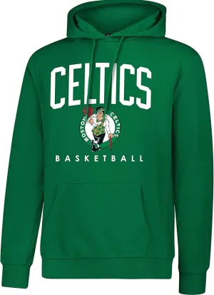 Ultra Game NBA Official Men's Super Soft Teamster Hoodie Sweatshirt, Boston Celtics, Team Color|Boston Celtics