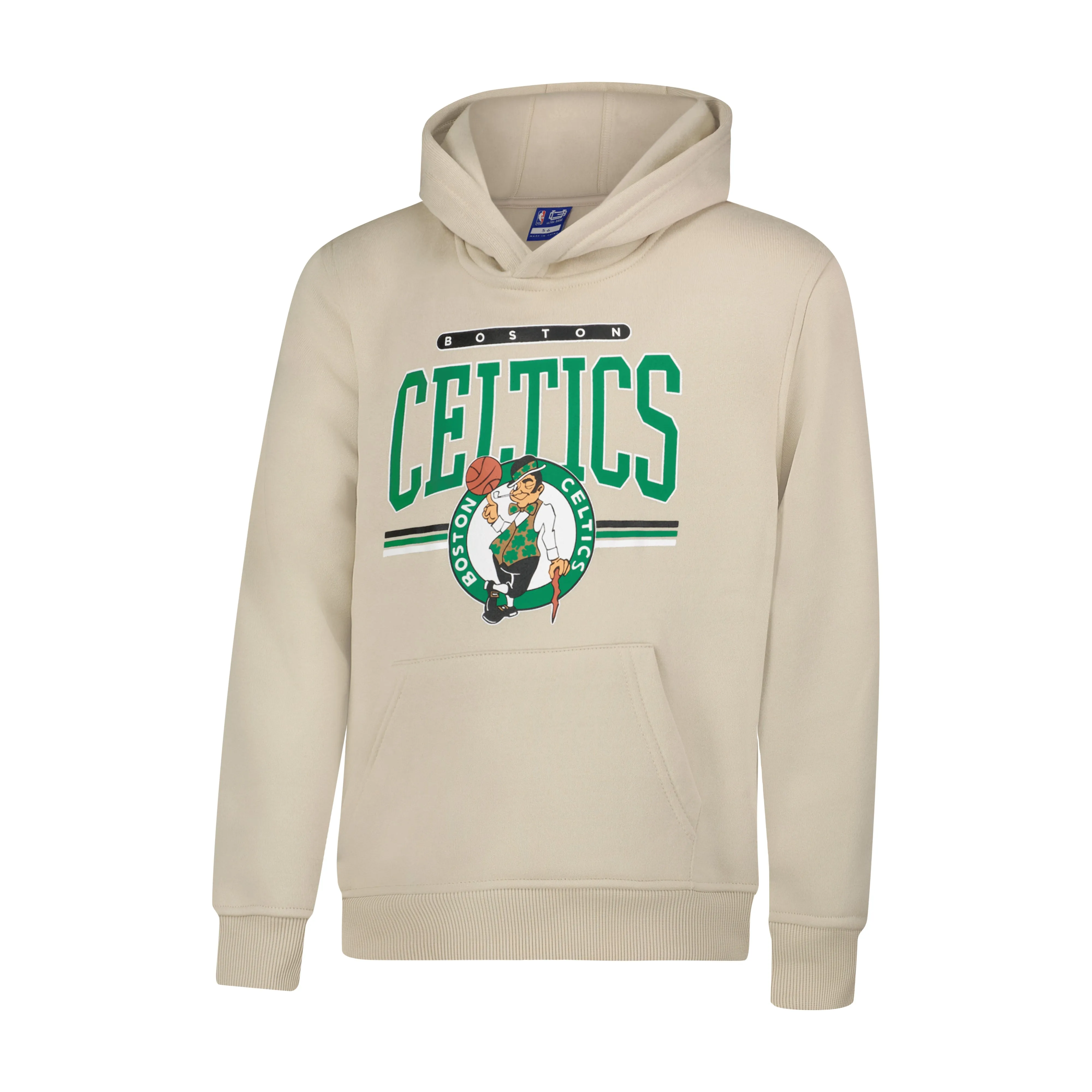 Ultra Game NBA Official Youth Fleece Hoodie Pullover Sweatshirt Poly Midtown, Boston Celtics|Boston Celtics