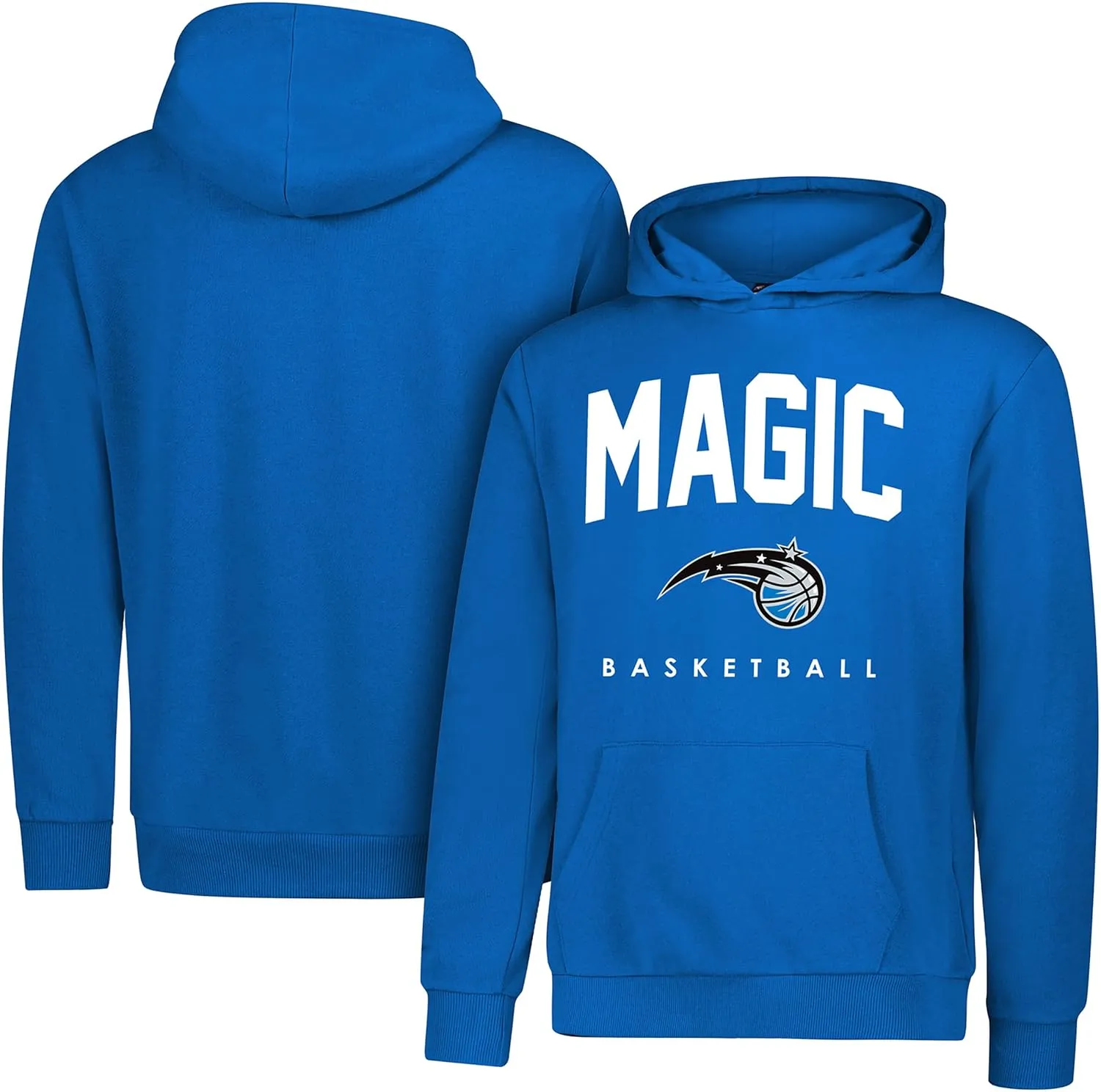 Ultra Game NBA Official Youth Super Soft Teamster Hoodie Sweatshirt, Orlando Magic, Team Color|Orlando Magic