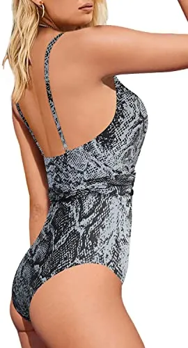 Upopby Sexy Cutout One-Piece Swimsuit