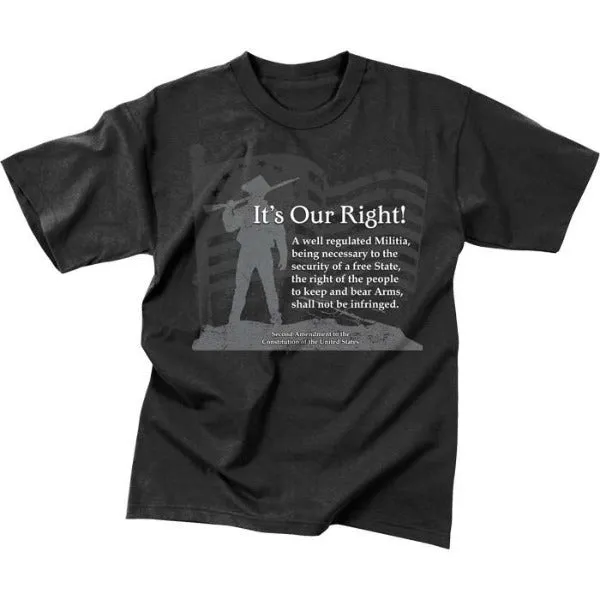 Vintage ''It's Our Right'' T-Shirt