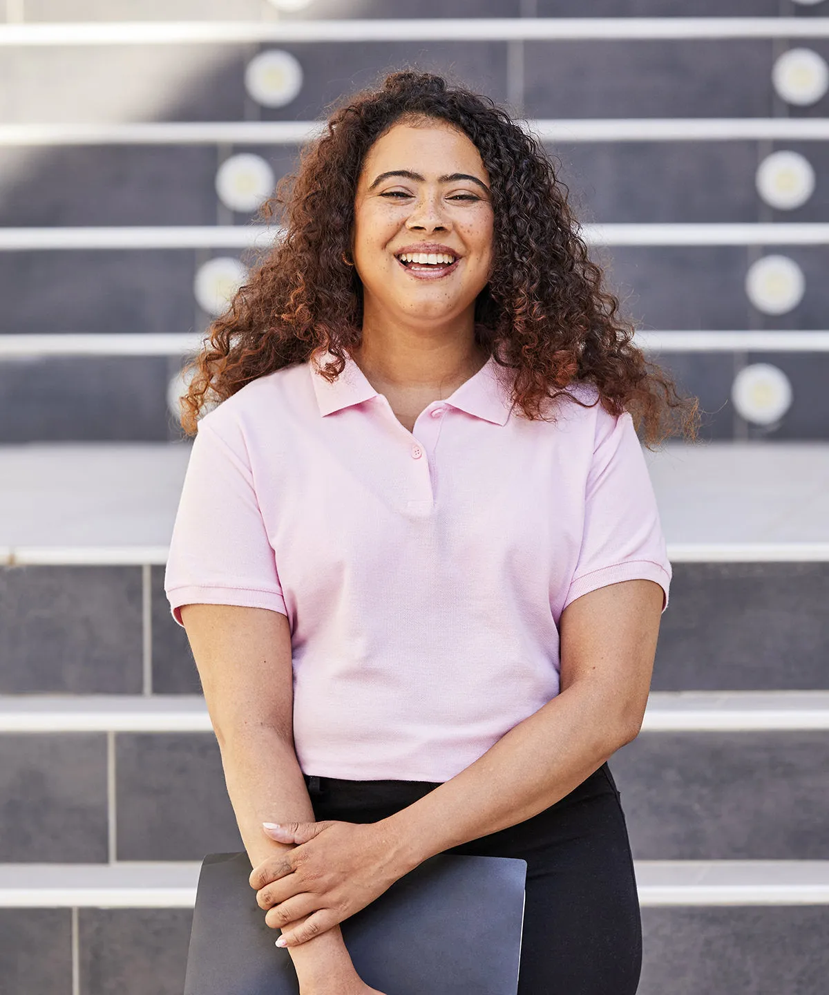 Womens premium polo | Deep Navy