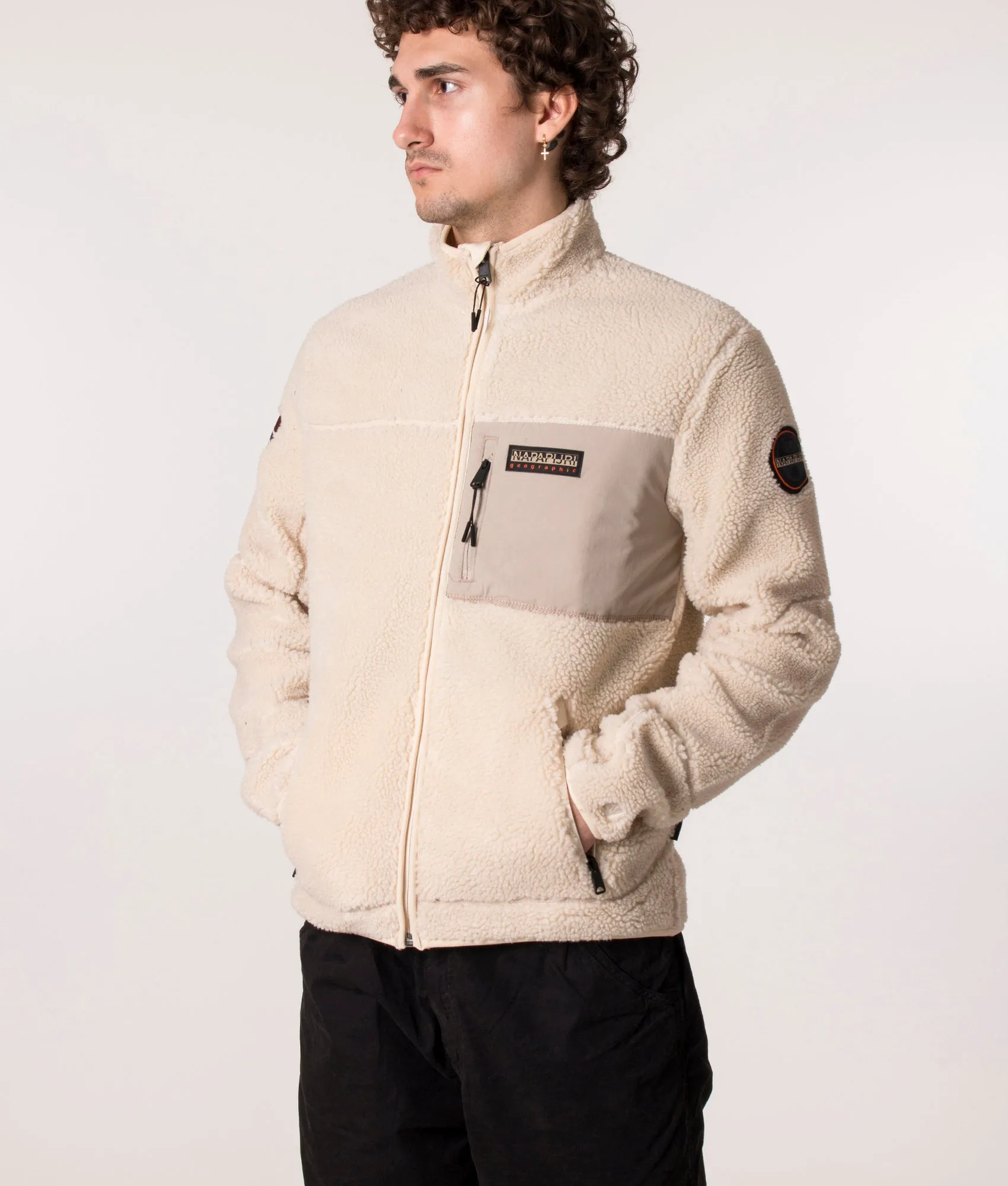 Zip Through Yupik Fleece Sweatshirt